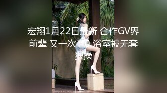 宏翔1月22日最新 合作GV界前辈 又一次当0 浴室被无套狠操