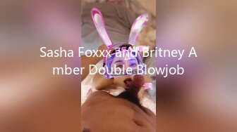 Sasha Foxxx and Britney Amber Double Blowjob