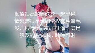 颜值很高的姐妹花一起出镜，情趣装很是诱惑全程露脸逼毛没几根互相舔奶子插逼，满足狼友的性要求，呻吟可射